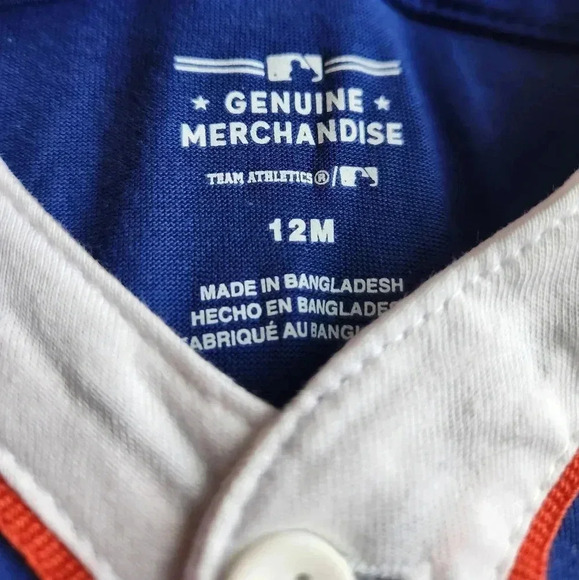 New York Mets baby romper size 12 months - Picture 5 of 5